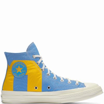 Converse X Nba Chuck 70 Minneapolis Lakers Gameday High Tops Mens - Azure/Yellow Shoes (978SMYDH)